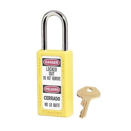 Nmc Yellow 3 Body Safety Lock-Out Padlock MP411Y